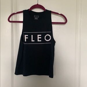 Fleo crop tank size small NWOT